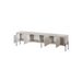 Cama VERA ТВ шкаф 190x40x50 кашмир мат