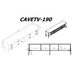 Cama VERA ТВ шкаф 190x40x50 кашмир мат