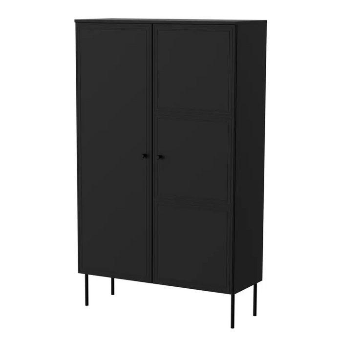 Cama Витрина PALAZZO BIS 100x39x166 черен мат