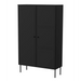 Cama Витрина PALAZZO BIS 100x39x166 черен мат