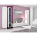 Cama Витрина VIGO ’180’ 180/40/30 бяло/бял гланц