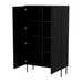 Cama Витрина PALAZZO BIS 100x39x166 черен мат