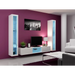 Cama Витрина VIGO ’180’ 180/40/30 бяло/бял гланц