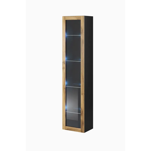 Cama витрина VIGO ’180’ 180/40/30 черно/вотан дъб