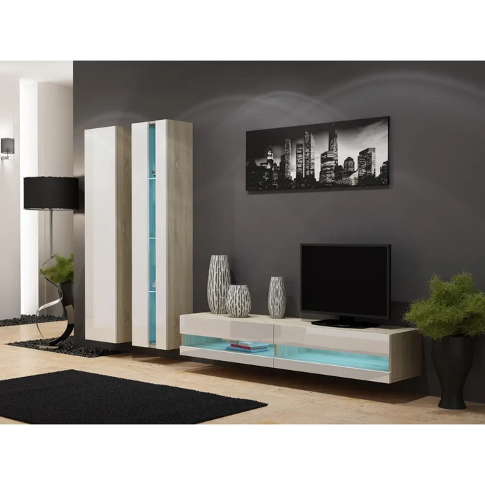 Cama Холна гарнитура VIGO NEW 5 сонома/бял гланц