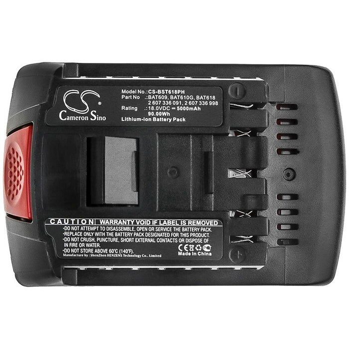 Батерия  за пробивна машина CS-BST618PH BOSCH 17618, CCS180, CFL180  BAT609 LIIon 18V 5000mA Cameron Sino