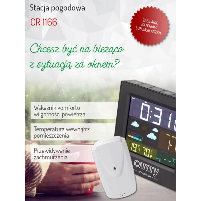 Camry CR 1166 Метеорологична станция