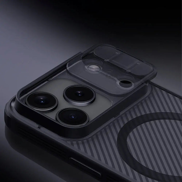 CamShield Pro Magnetic Case IP17 Pro Max Transparent black