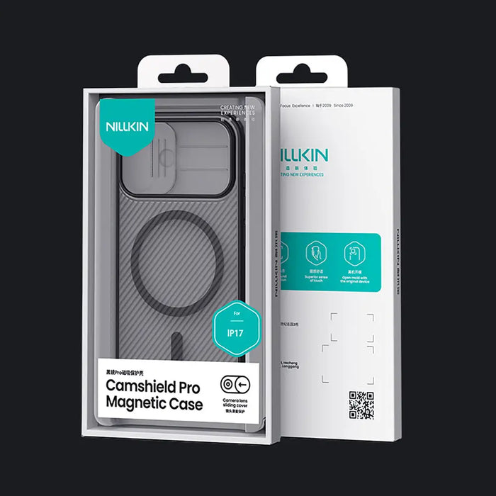 CamShield Pro Magnetic Case IP17 Прозрачен черен