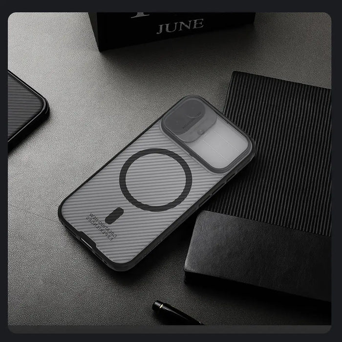 CamShield Pro Magnetic Case IP17 Прозрачен черен