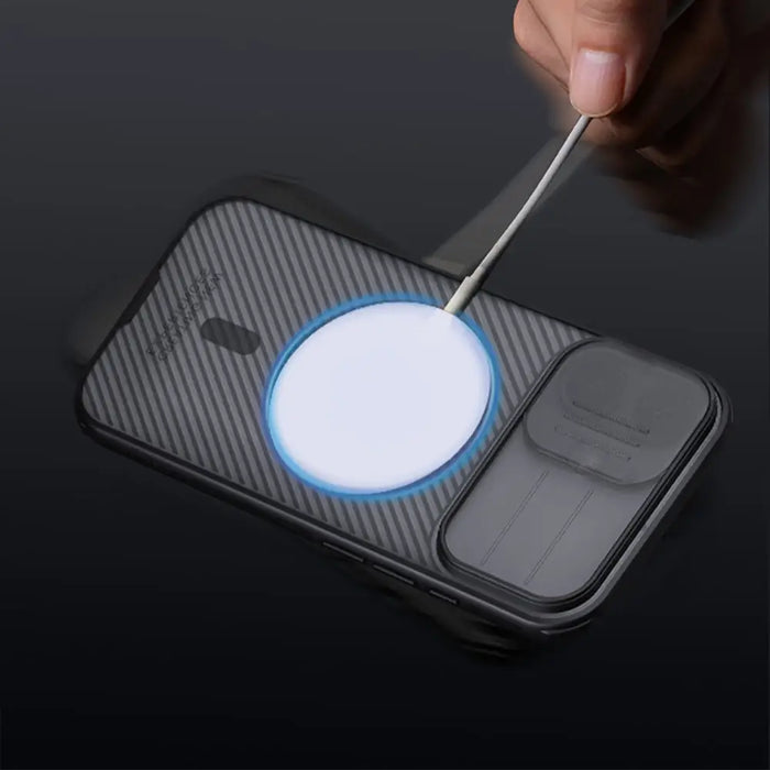 CamShield Pro Magnetic Case IP17 Прозрачен черен