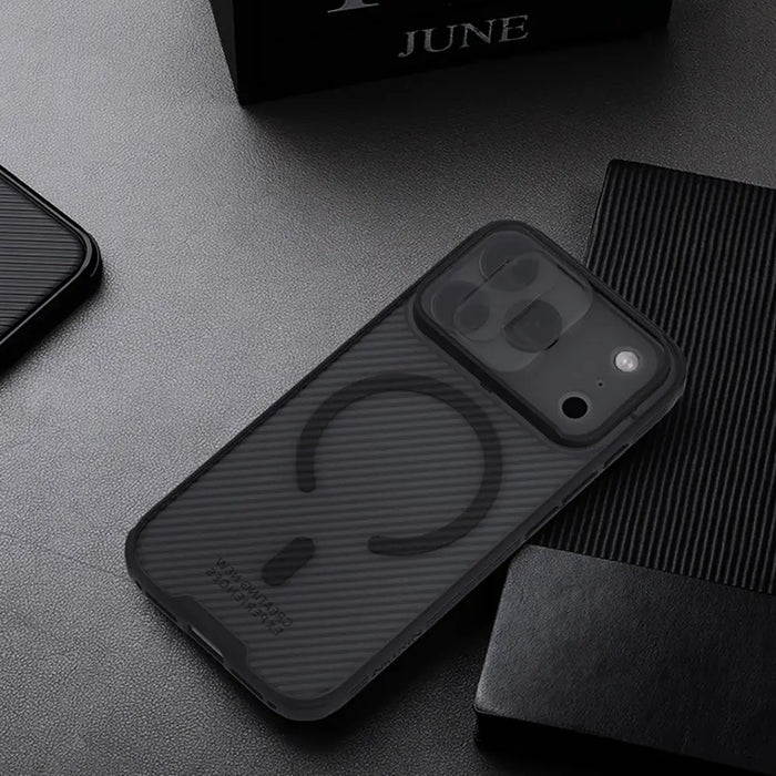 CamShield Pro Magnetic Case IP17 Pro Transparent black