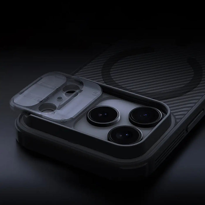 CamShield Pro Magnetic Case IP17 Pro Transparent black