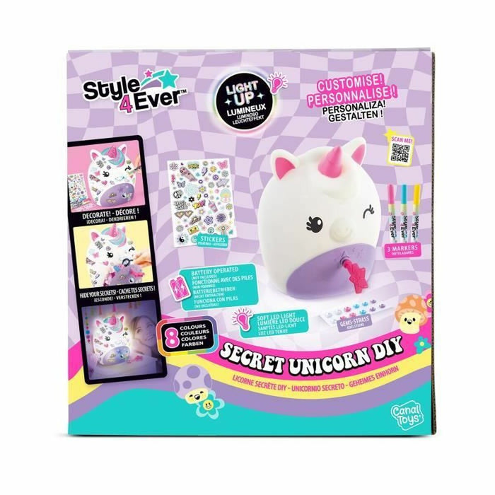 Комплект за Рисуване Canal Toys Secret Unicorn Lamp