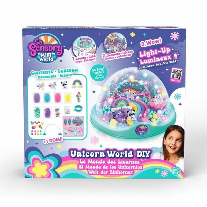Игра от Пластелин Canal Toys So Sensory Mini World Виолетов