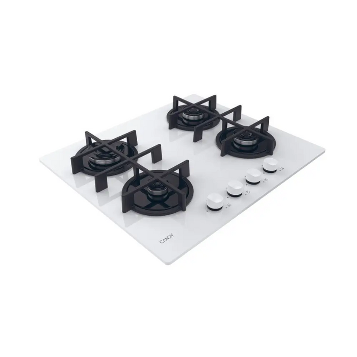 Candy CVG6WW Бял Вграден 59 см газ 4 зони