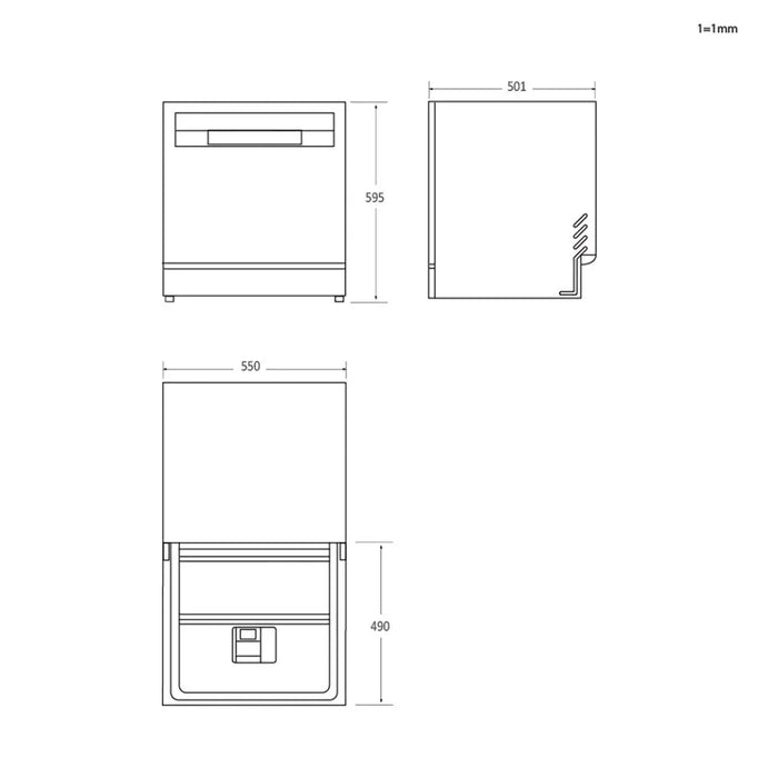 Candy RapidÓ CP 8F9FFW Плот с 8 комплекта F