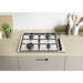 Candy Smart CHW6LBX/4U Неръждаема стомана Вграден 60 cm газ