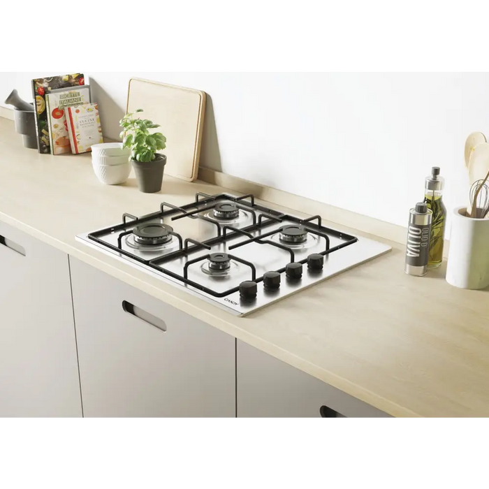 Candy Smart CHW6LBX/4U Неръждаема стомана Вграден 60 cm газ