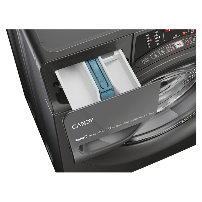 Пералня със Сушилня CANDY ROW 4966 DWRR7-S 1400 об/min, ИНВЕРТОРЕН МОТОР