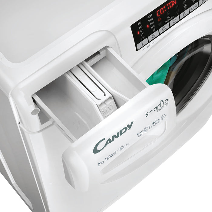 Пералня CANDY CSO 286 TMB6-S 8.0 kg, 1200 об/min, ИНВЕРТОРЕН МОТОР