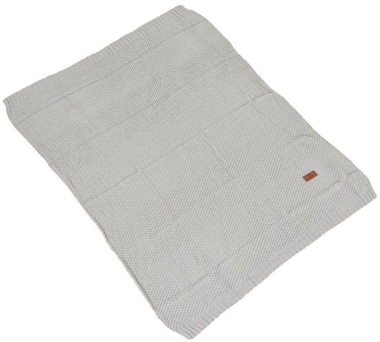 Детско одеяло Cangaroo - Popcorn, 80 х 100 cm, сиво