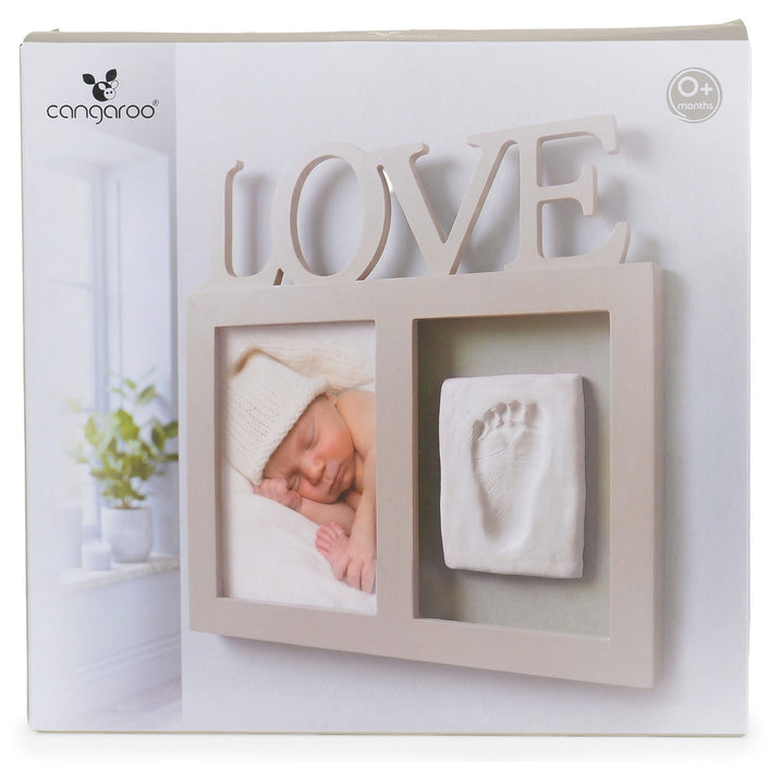 Бебешка рамка за снимка и отпечатък Cangaroo - Love