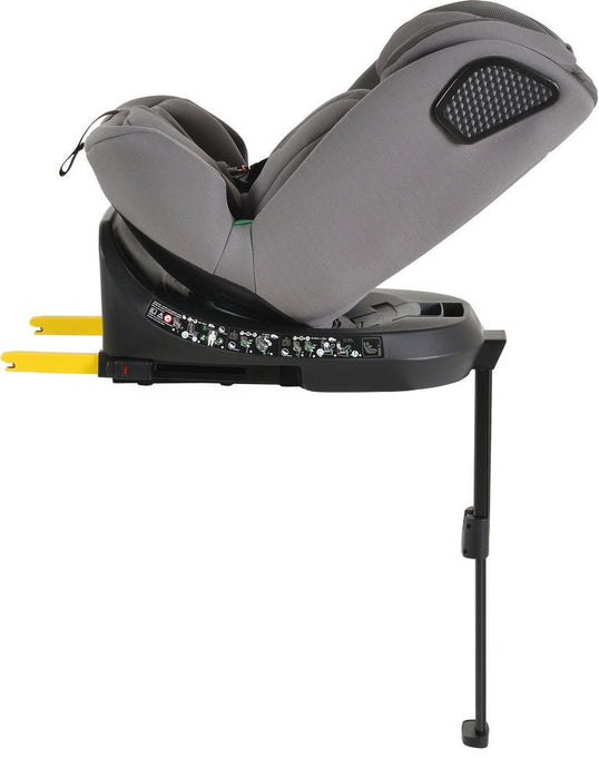 Стол за кола Cangaroo - Bravo, 360°, с IsoFix, i-Size, 40-150 cm, Dark Grey