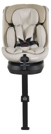 Стол за кола Cangaroo - Bravo, 360°, с IsoFix, i-Size, 40-150 cm, Vanilla Beige
