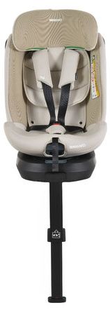Стол за кола Cangaroo - Bravo, 360°, с IsoFix, i-Size, 40-150 cm, Vanilla Beige