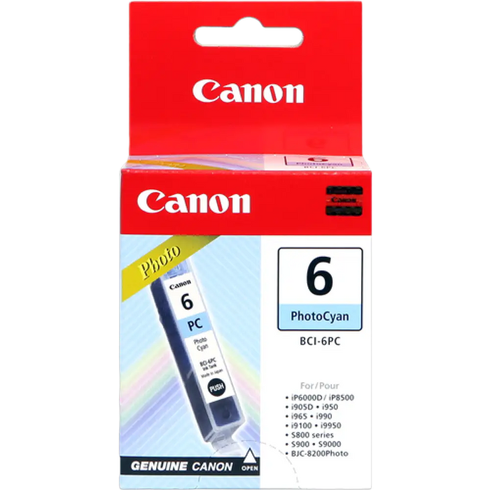 CANON BCI-6PC фото касета с мастило циан стандартен