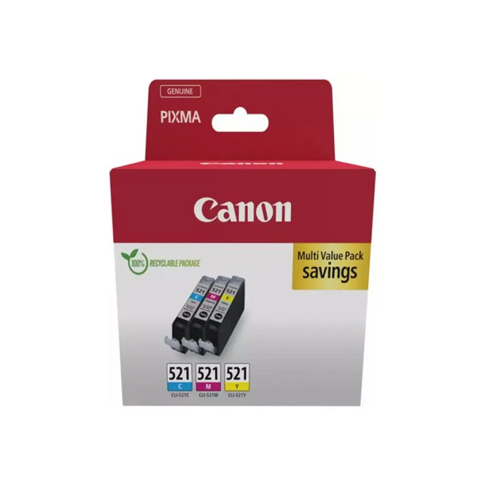 Canon CLI-521 C/M/Y Multi Pack