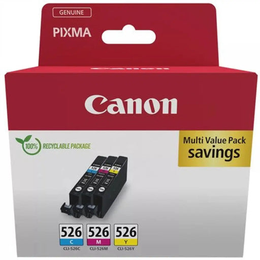 CANON CLI-526 Ink Cartridge C/M/Y комбо