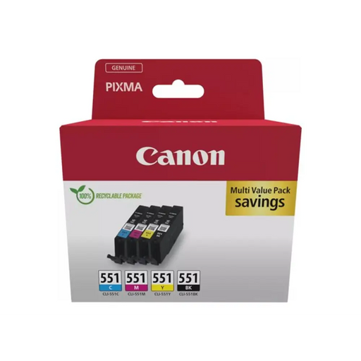 CANON CLI-551 Касета с мастило C/M/Y/BK MULTI