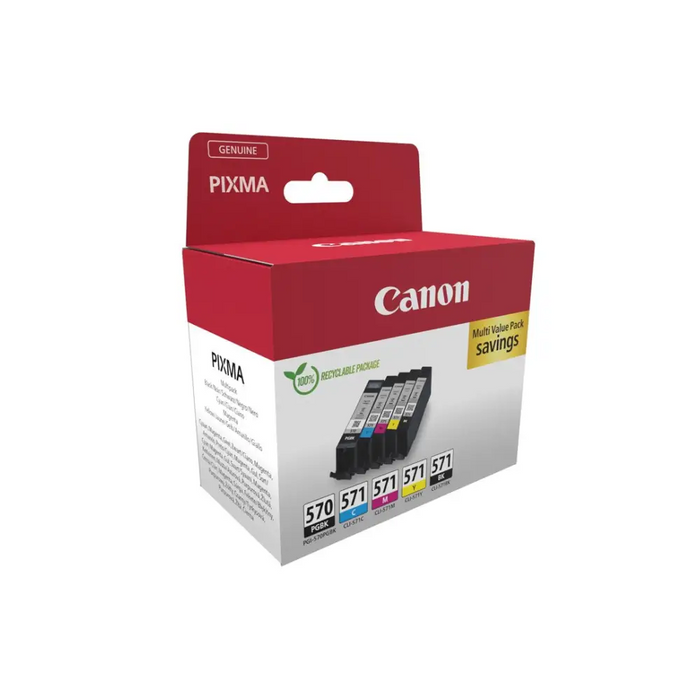 CANON PGI-570/CLI-571 касета с мастило PGBK/C/M/Y/BK
