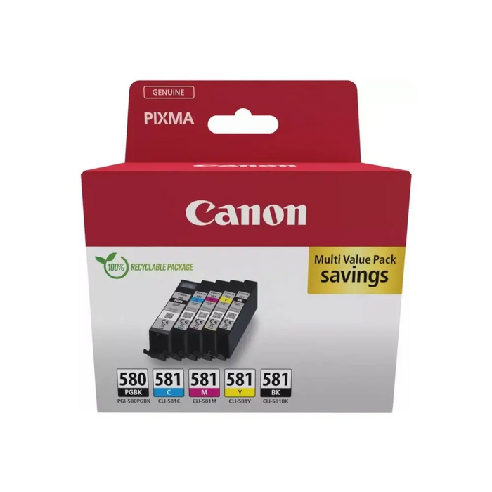 CANON PGI-580/CLI-581 мастилена касета BK/CMYK