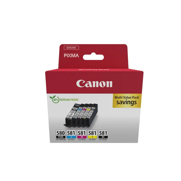 CANON PGI-580/CLI-581 мастилена касета BK/CMYK