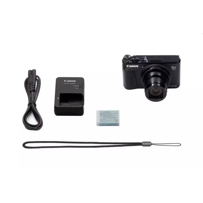 Canon PowerShot SX740 HS Lite Edition Черен Комплект