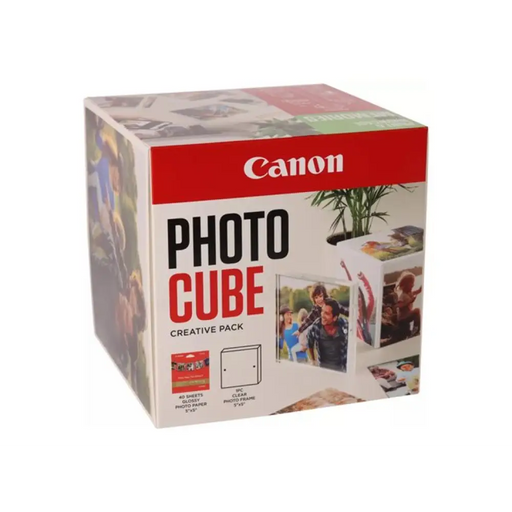 CANON pp-201 Ink Cartridge 5x5 Photo Cube Creative Pack