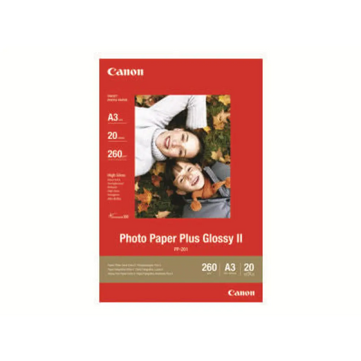 CANON PP-201 plus фотохартия 260g/m2 A3 20 листа 1 пакет