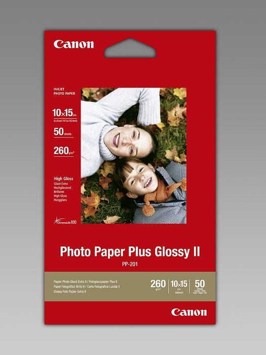 Canon Plus Glossy II PP-201, 10x15 см, 50 листа