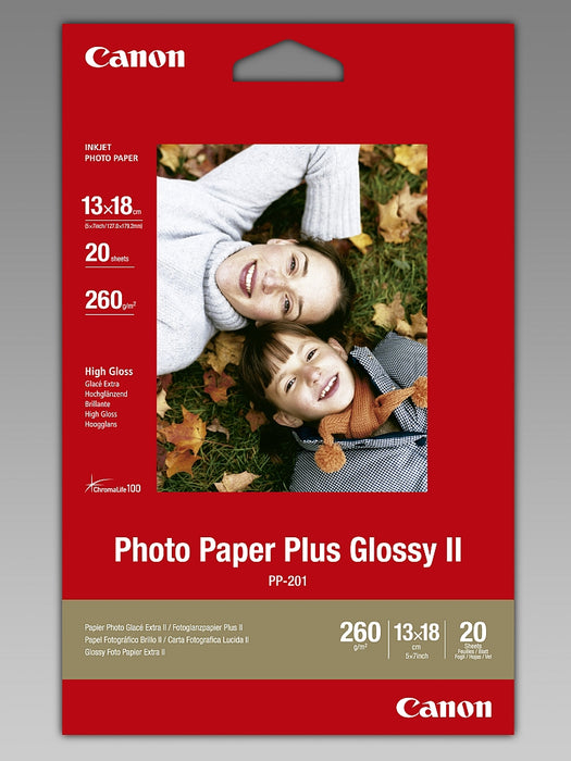 Canon Plus Glossy II PP-201, 13x18 см, 20 листа