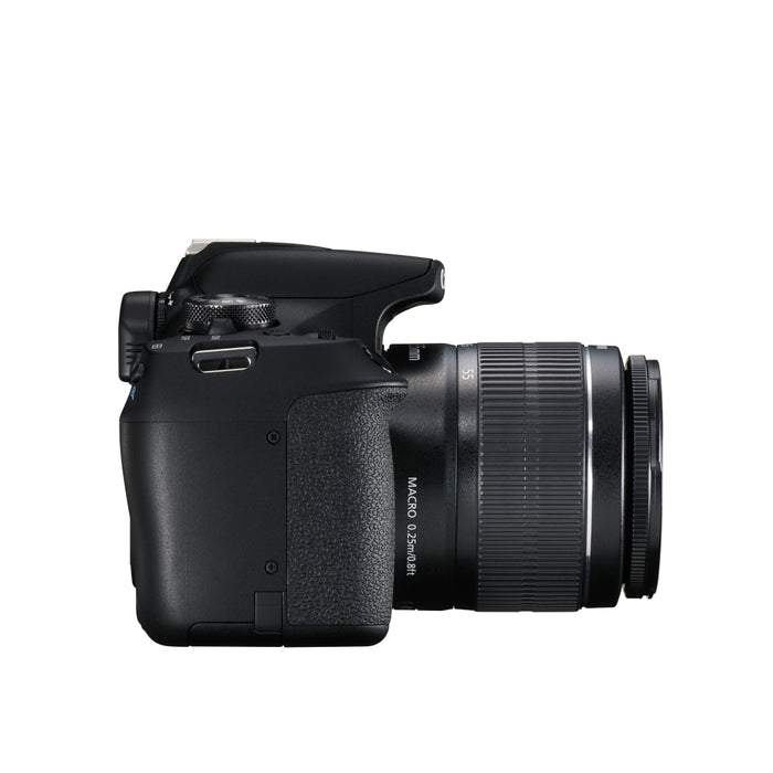 Canon EOS 2000D, black + EF-s 18-55mm f/3.5-5.6 IS II + EF 50mm f/1.8 STM