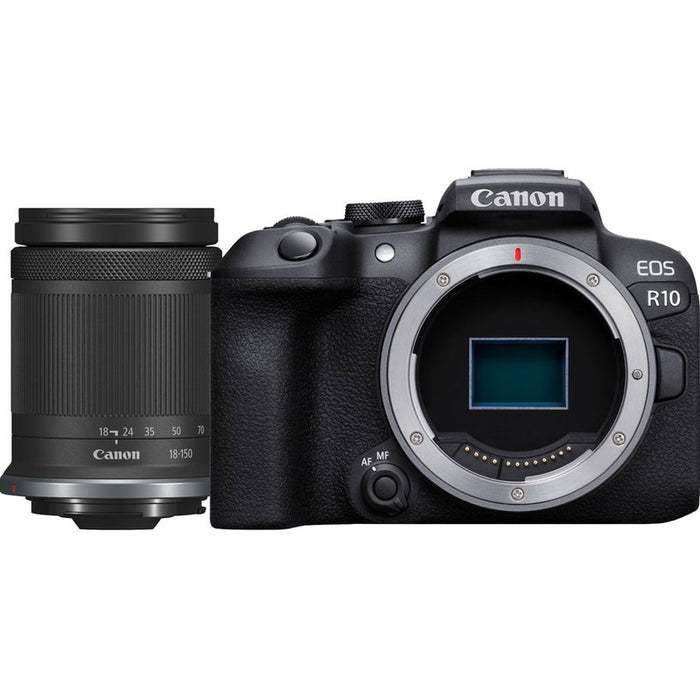 Безогледален фотоапарат CANON R10+RF-S 18-150 IS STM 24.2 MPx, WI-FI, MIRRORLESS