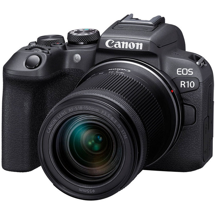 Безогледален фотоапарат CANON R10+RF-S 18-150 IS STM 24.2 MPx, WI-FI, MIRRORLESS