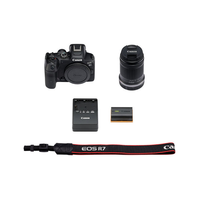 Безогледален фотоапарат CANON EOS R7+RF-S18-150 IS STM 32.5 MPx, WI-FI, MIRRORLESS