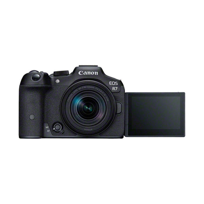 Безогледален фотоапарат CANON EOS R7+RF-S18-150 IS STM 32.5 MPx, WI-FI, MIRRORLESS