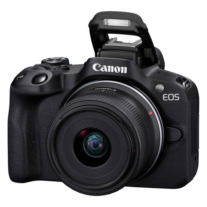 Безогледален фотоапарат CANON EOS R50 +RF-S18-45 24.2 MPx, WI-FI, MIRRORLESS