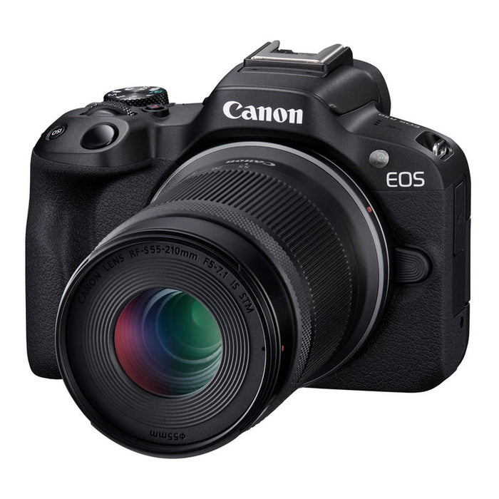 Безогледален фотоапарат CANON EOS R50 18-45+55-210 24.2 MPx, WI-FI, MIRRORLESS