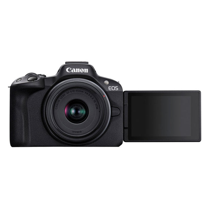 Безогледален фотоапарат CANON EOS R50+RF-S 18-45 CREATOR KIT 24.2 MPx, WI-FI, MIRRORLESS